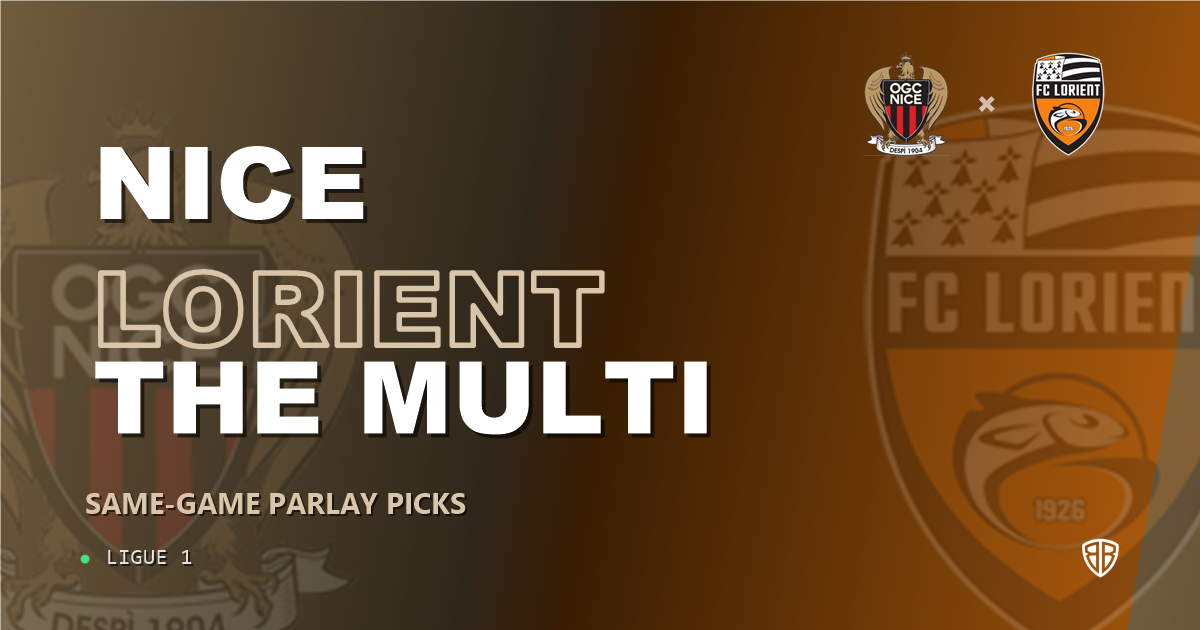 Nice vs Lorient Prediction & Same Game Parlay picks Top SGP: Analytics Breakdown