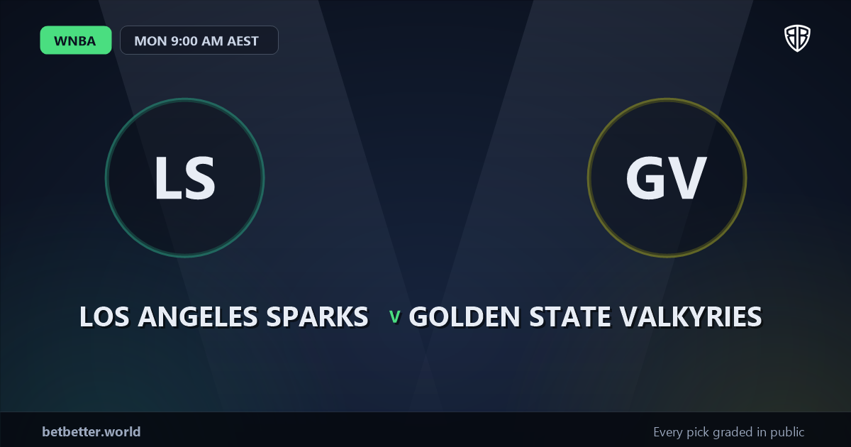 Los Angeles Sparks vs Golden State Valkyries Prediction & Picks (Ariel Atkins Key Factor): Stat-Based Insights