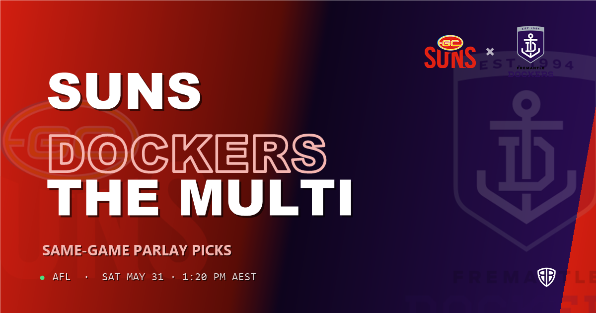 AFL news: Gold Coast Suns vs Fremantle Dockers Prediction & Same Game Multi picks Value Multi: Smart Betting Angles