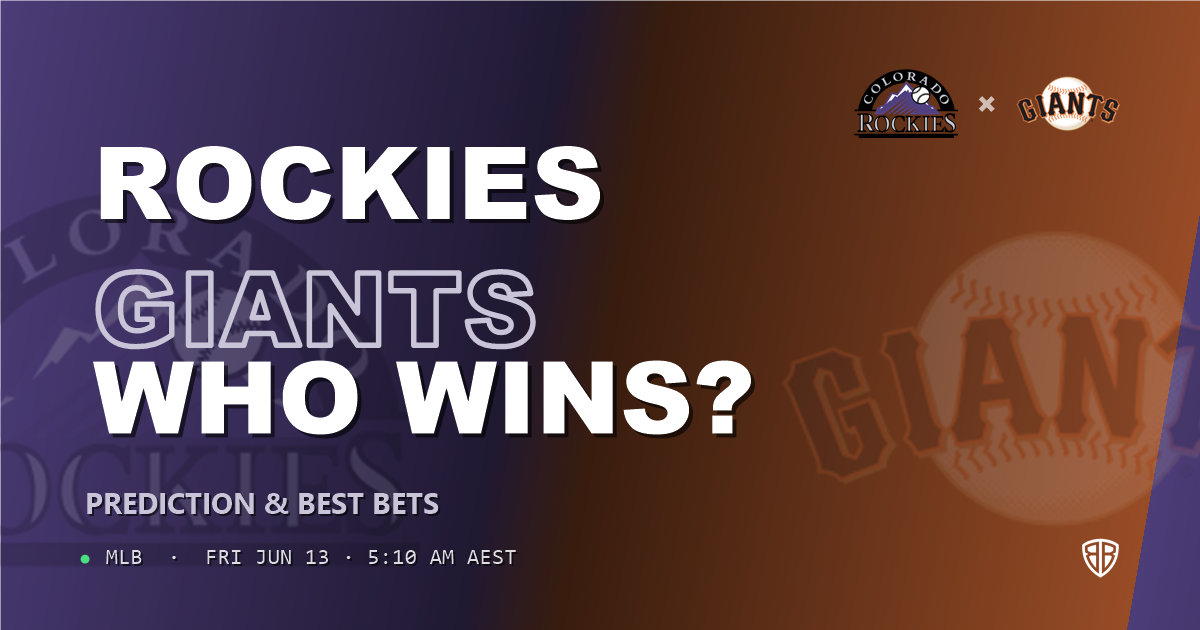 Colorado Rockies vs San Francisco Giants Prediction & Picks (Jung Hoo Lee Key Factor): Odds Analysis & Top Props
