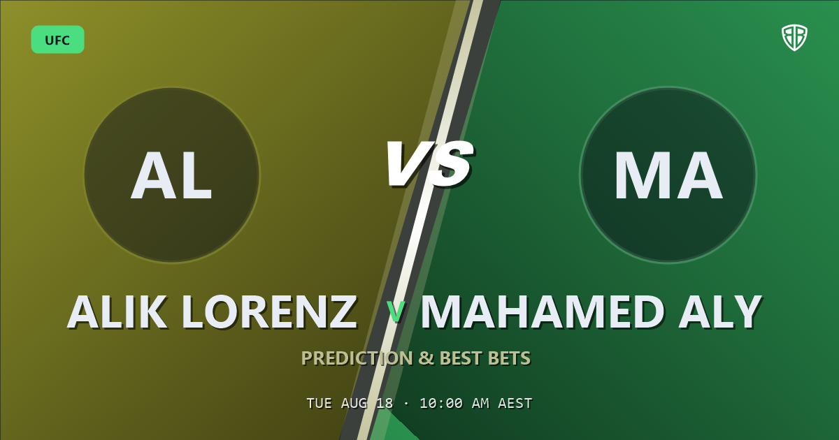 Alik Lorenz vs Mahamed Aly Prediction & Picks: Winning Game Angles