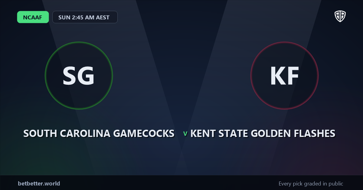 South Carolina Gamecocks vs Kent State Golden Flashes Prediction & Picks: Our Expert Analysis