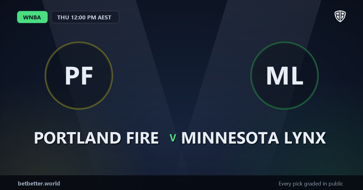 Portland Fire vs Minnesota Lynx Prediction & Picks (Kayla McBride Key Factor): Our Expert Analysis