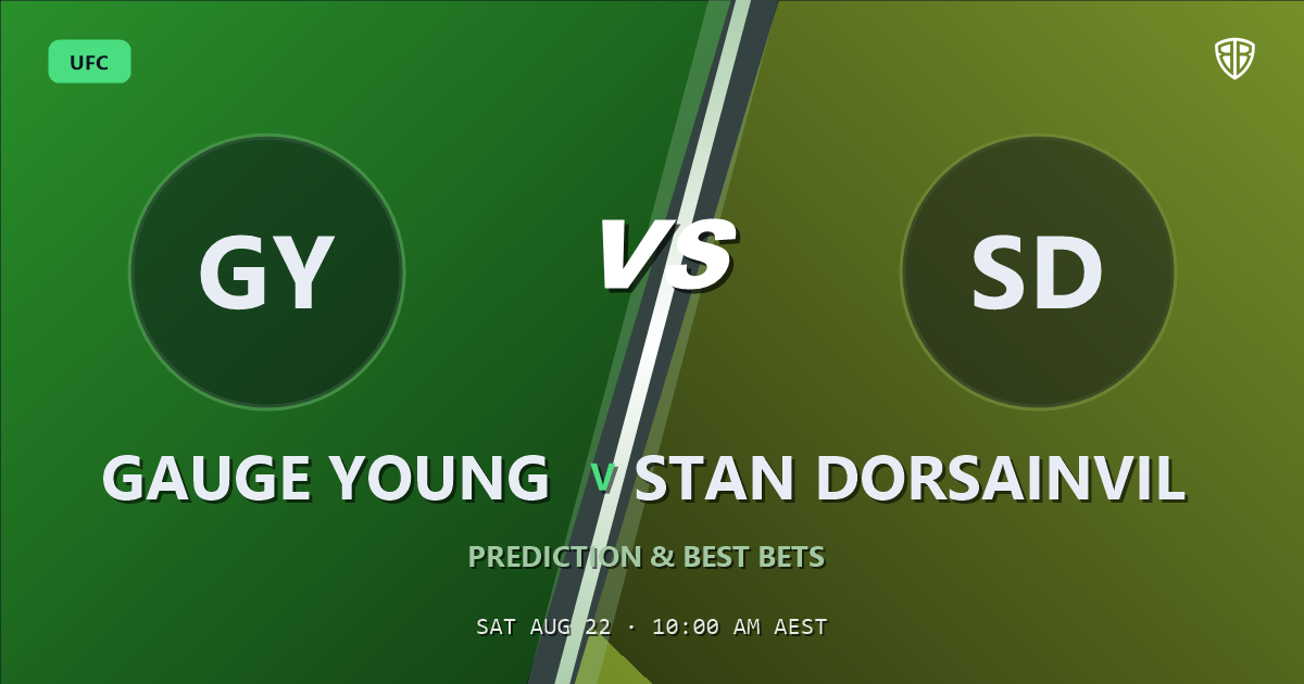 Gauge Young vs Stan Dorsainvil Prediction & Picks: Our Expert Analysis