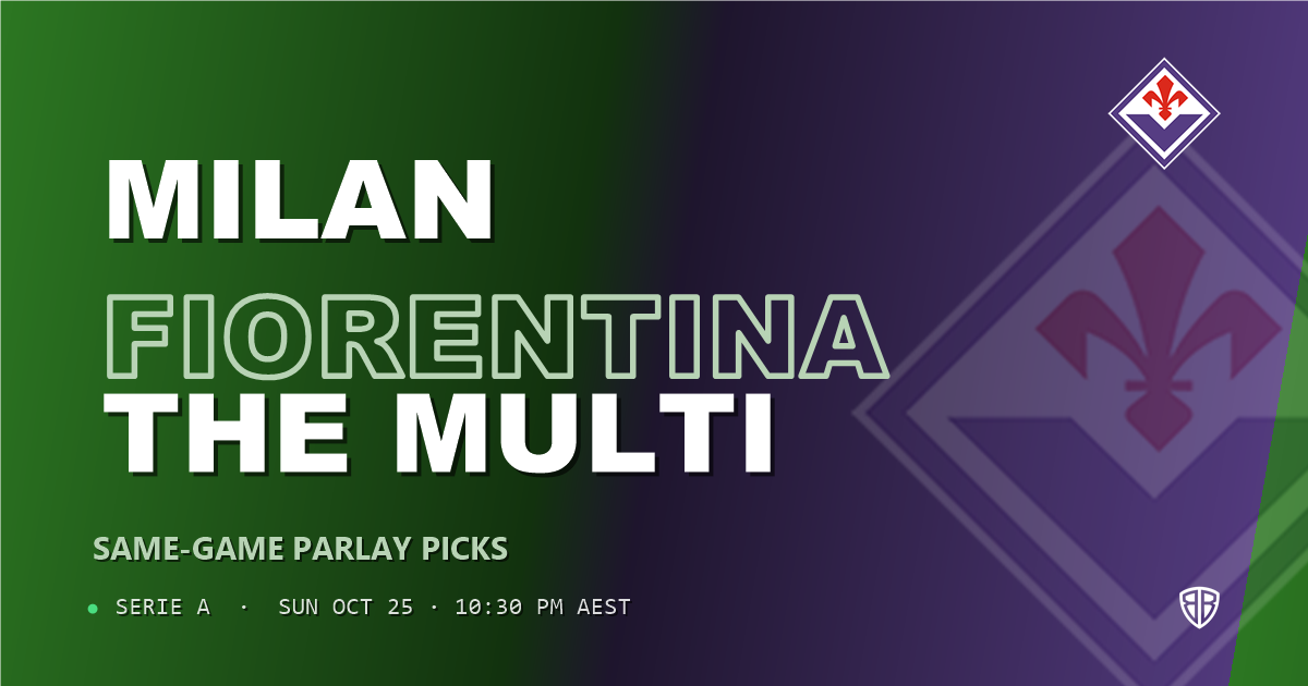 Inter Milan vs Fiorentina Prediction & Same Game Parlay picks, October 25, 2026