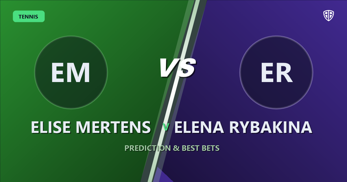 Elise Mertens vs Elena Rybakina Prediction: Expert Preview