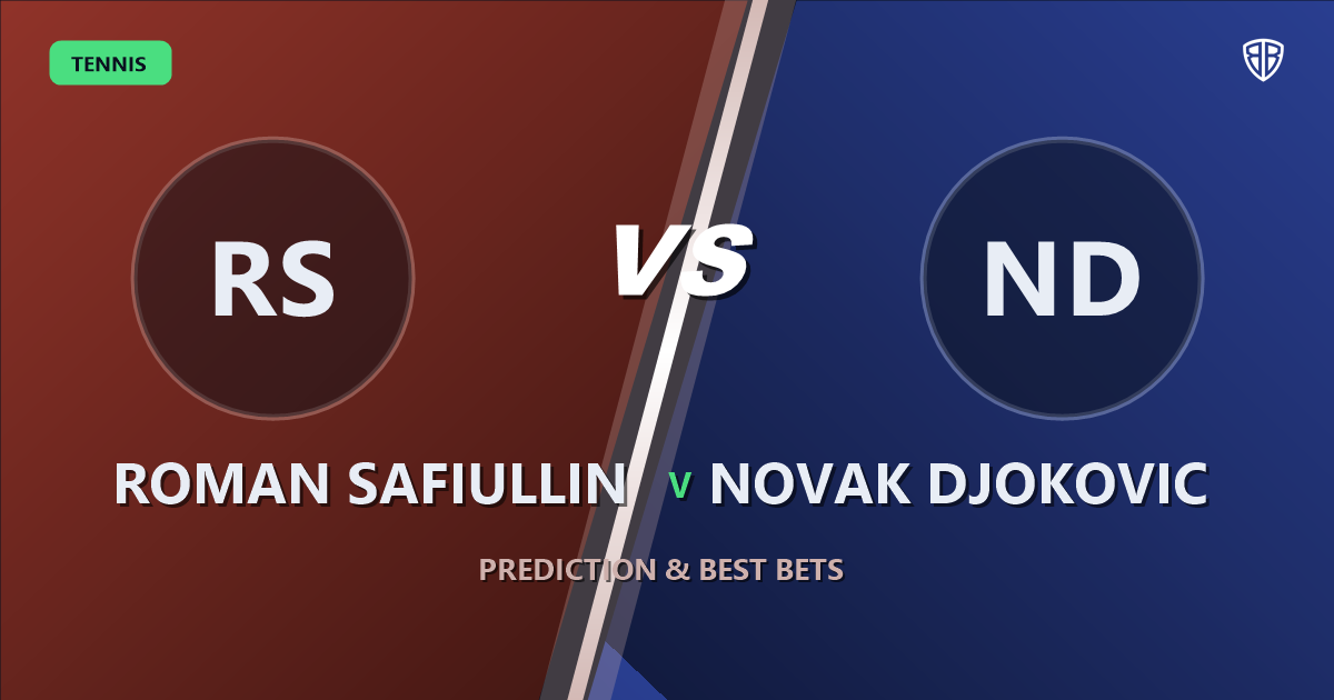 Roman Safiullin vs Novak Djokovic Prediction: Expert Preview