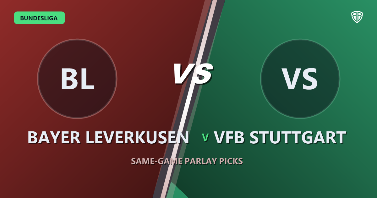 Bayer Leverkusen vs VfB Stuttgart Prediction & Same Game Parlay picks