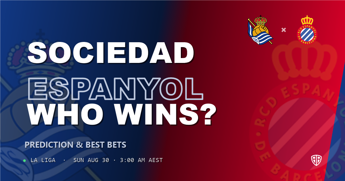 Real Sociedad vs Espanyol Prediction & Picks (La Liga): Odds Analysis & Top Props