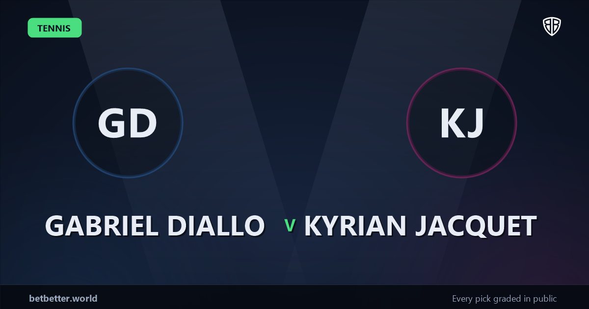 Gabriel Diallo vs Kyrian Jacquet Prediction & Picks: Odds Analysis & Top Props