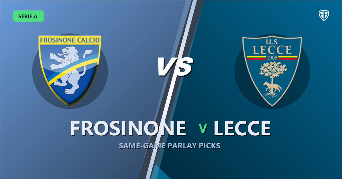 Frosinone vs Lecce Prediction & Same Game Parlay picks