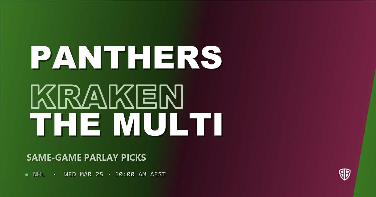 Florida Panthers vs Seattle Kraken Prediction & Same Game Parlay picks (Key Insights): Analytics Breakdown