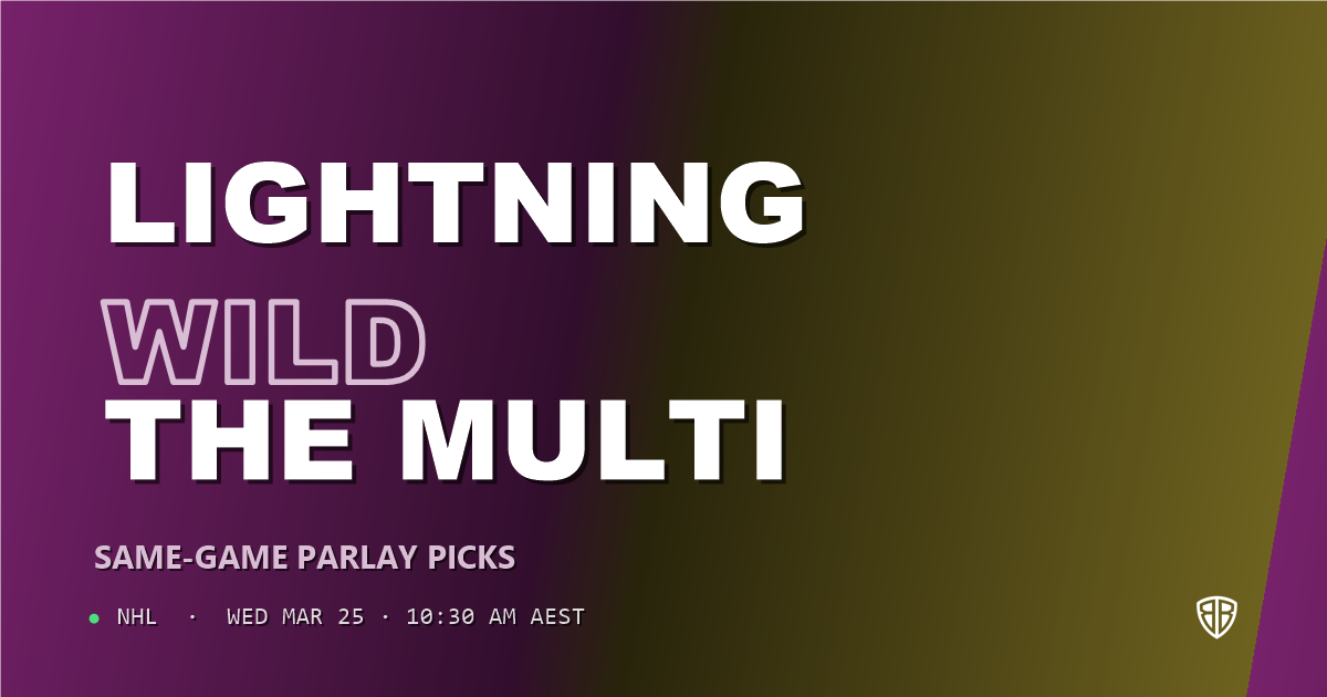 Tampa Bay Lightning vs Minnesota Wild Prediction & Same Game Parlay picks (Value Parlay): Our Expert Analysis
