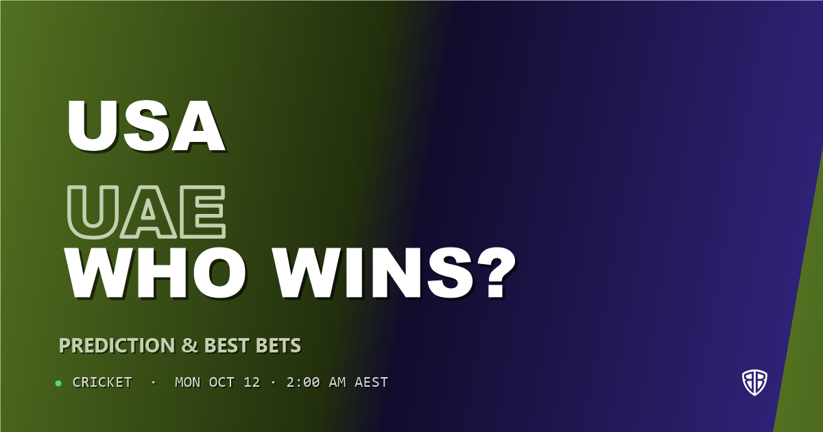 USA vs UAE Prediction & Picks, October 11, 2026