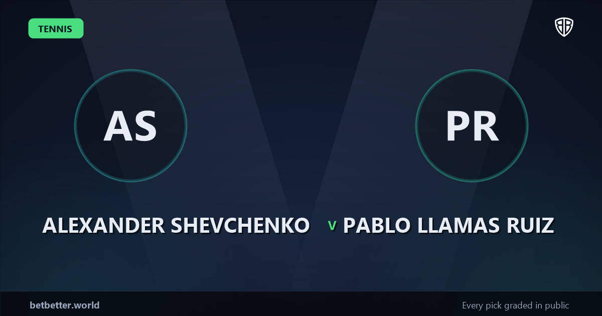 Alexander Shevchenko vs Pablo Llamas Ruiz Prediction & Picks: Don't Miss These Odds