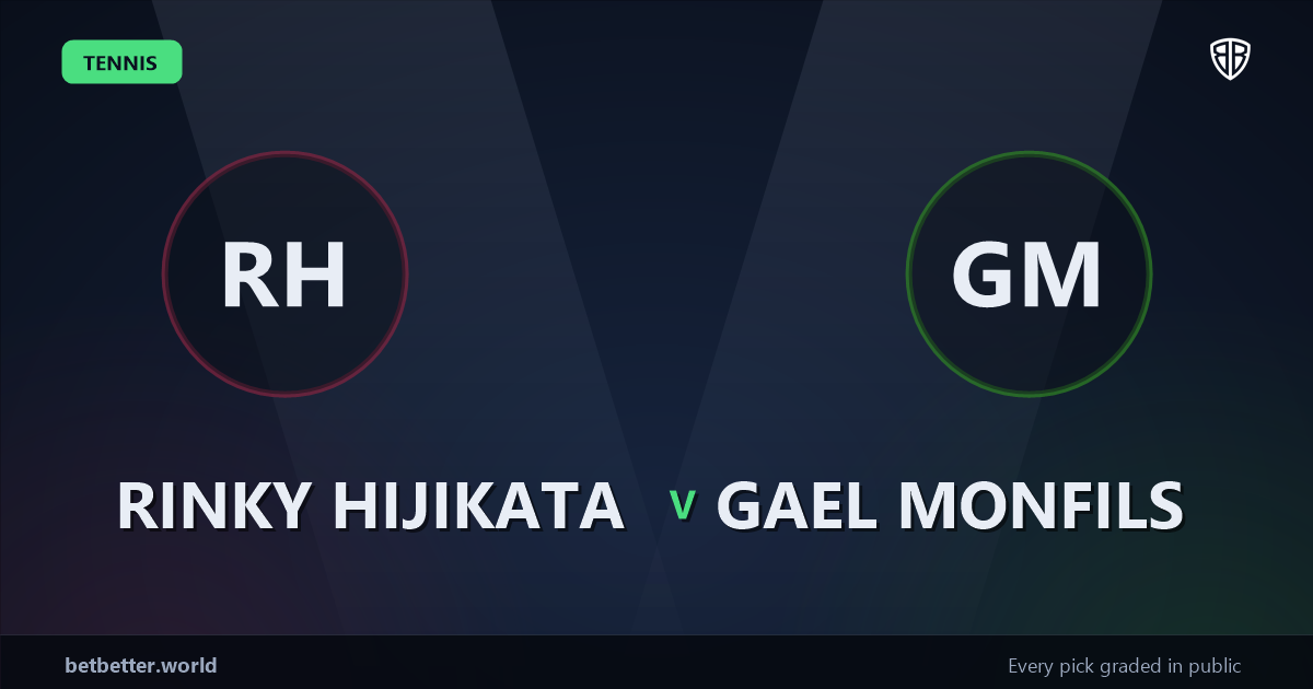 Rinky Hijikata vs Gael Monfils Prediction & Picks: Our Expert Analysis