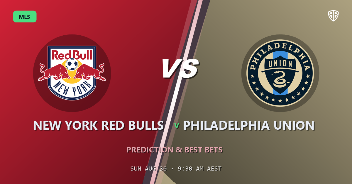 New York Red Bulls vs Philadelphia Union Prediction & Picks (MLS): Odds Analysis & Top Props