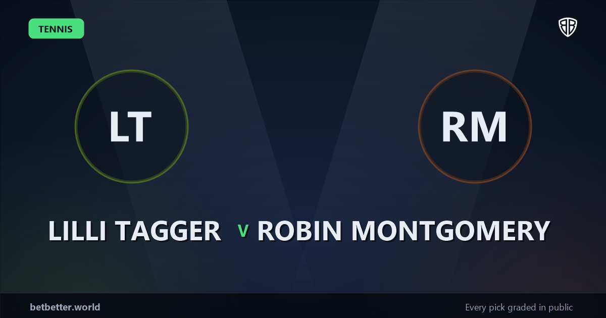 Lilli Tagger vs Robin Montgomery Prediction & Picks: Stat-Based Insights
