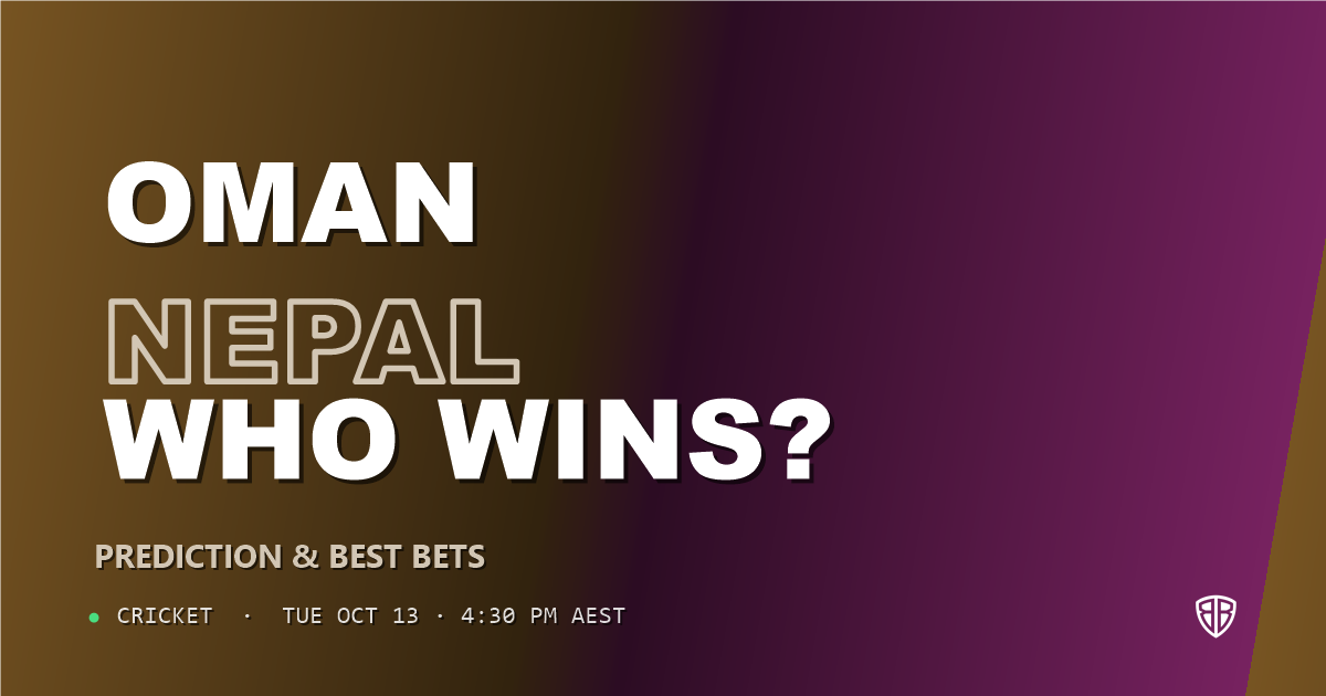 Oman vs Nepal Prediction & Picks, October 13, 2026