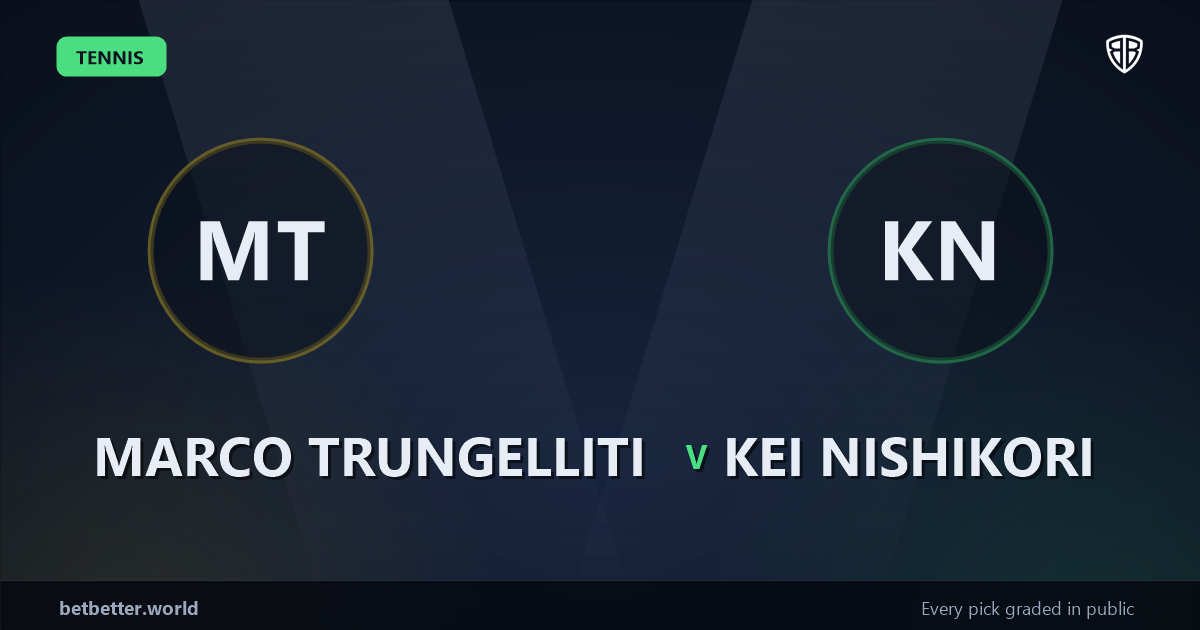 Marco Trungelliti vs Kei Nishikori Prediction & Picks: Our Expert Analysis