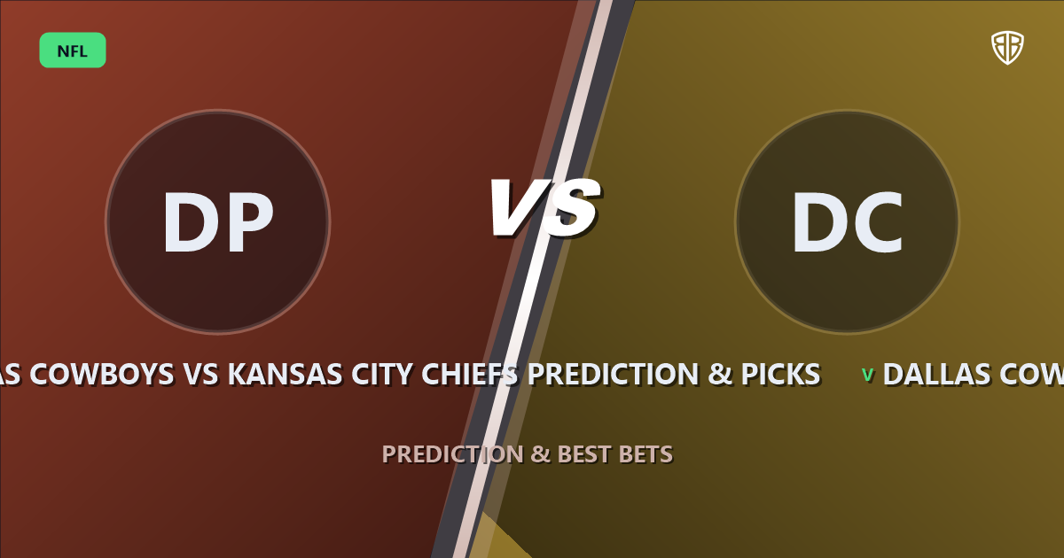 Dallas Cowboys vs Kansas City Chiefs Prediction & Same Game Parlay Picks: Data-Driven Targets