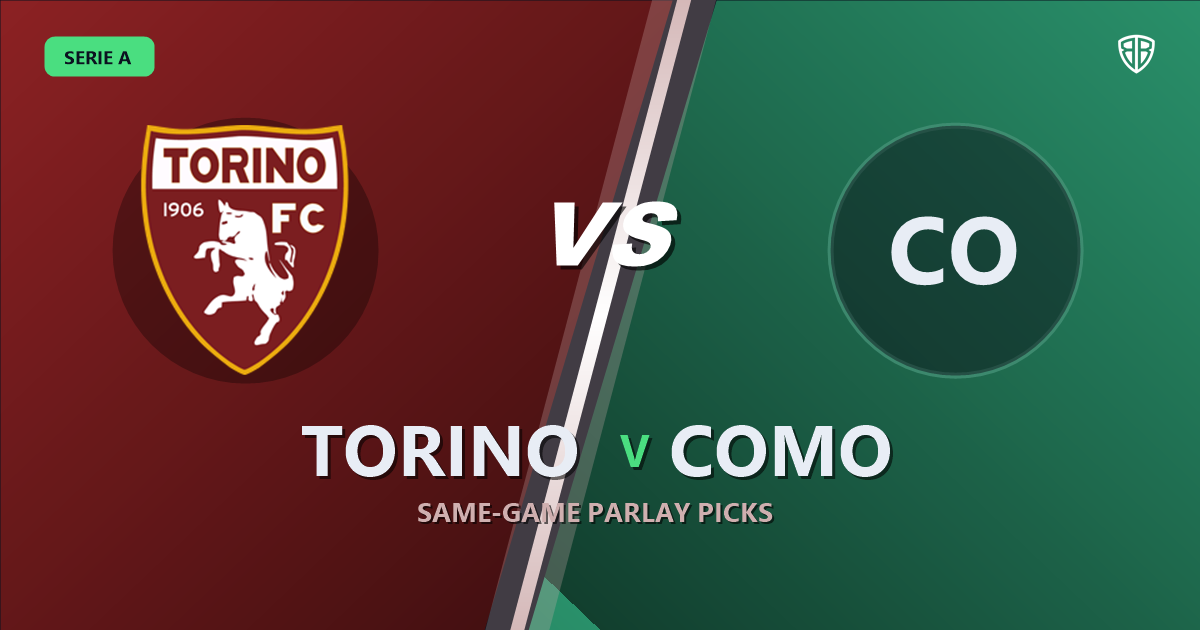 Torino vs Como Prediction & Same Game Parlay picks