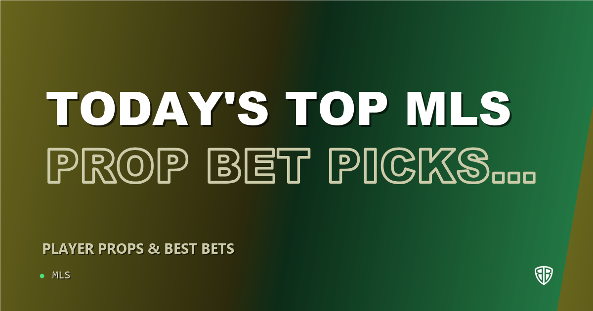 Today's Top MLS Prop Bet Picks & Predictions, Thursday 09/03 (Maxwell Woledzi Highlights): Smart Player Wagers