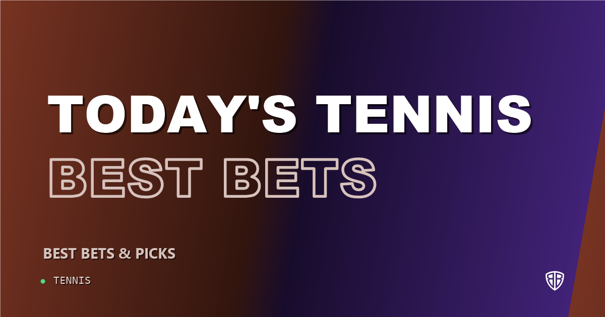 Today's Tennis Best Bets (Monday 08/17 Slate)