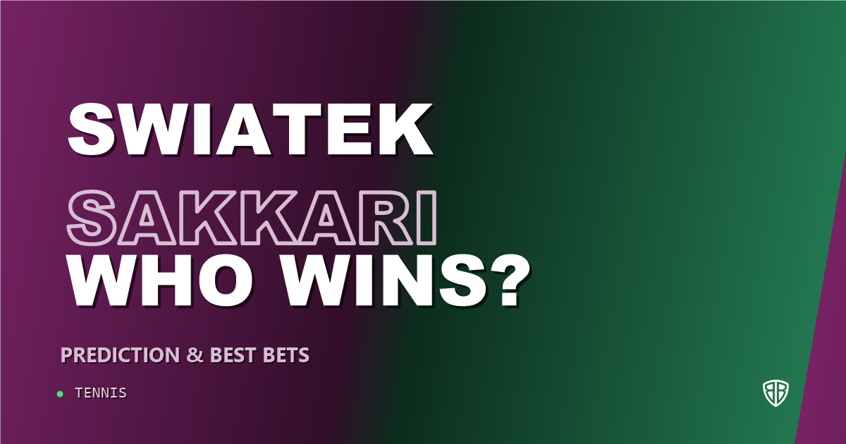 Iga Swiatek vs Maria Sakkari Prediction & Picks: Our Expert Analysis