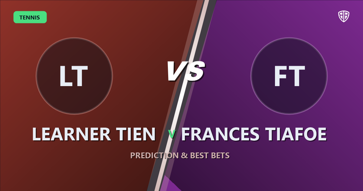 Learner Tien vs Frances Tiafoe Prediction & Picks: Don't Miss These Odds