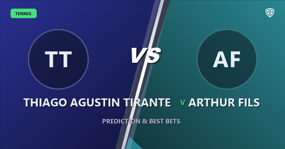 Thiago Agustin Tirante vs Arthur Fils Prediction & Picks: Smart Betting Angles