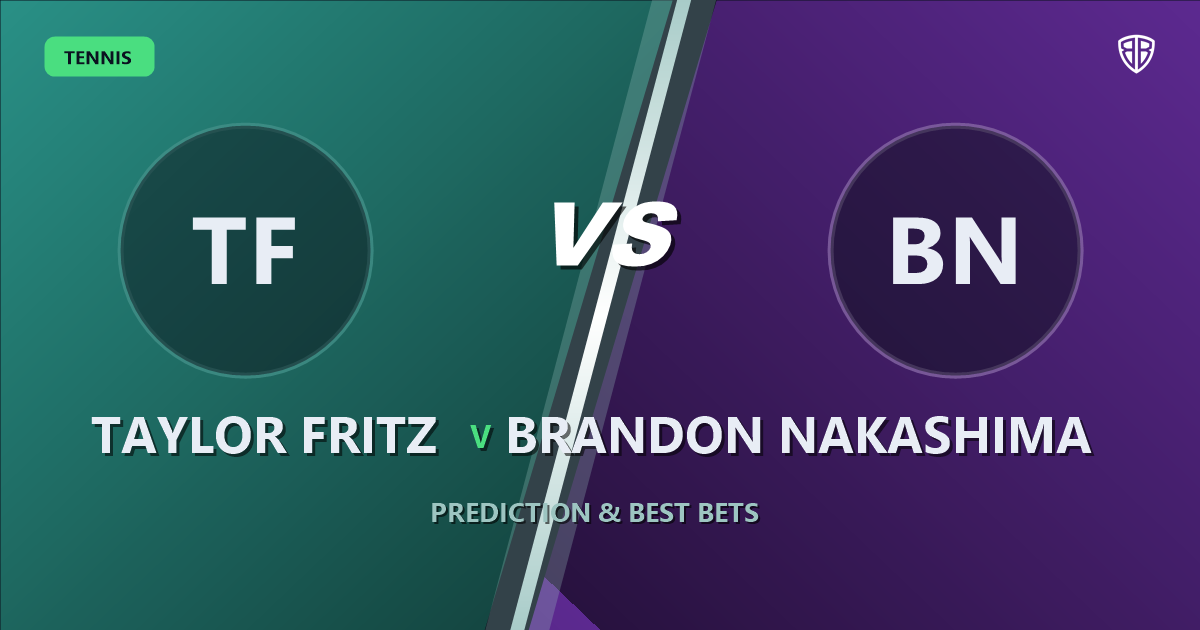 Taylor Fritz vs Brandon Nakashima Prediction & Picks: Don't Miss These Odds