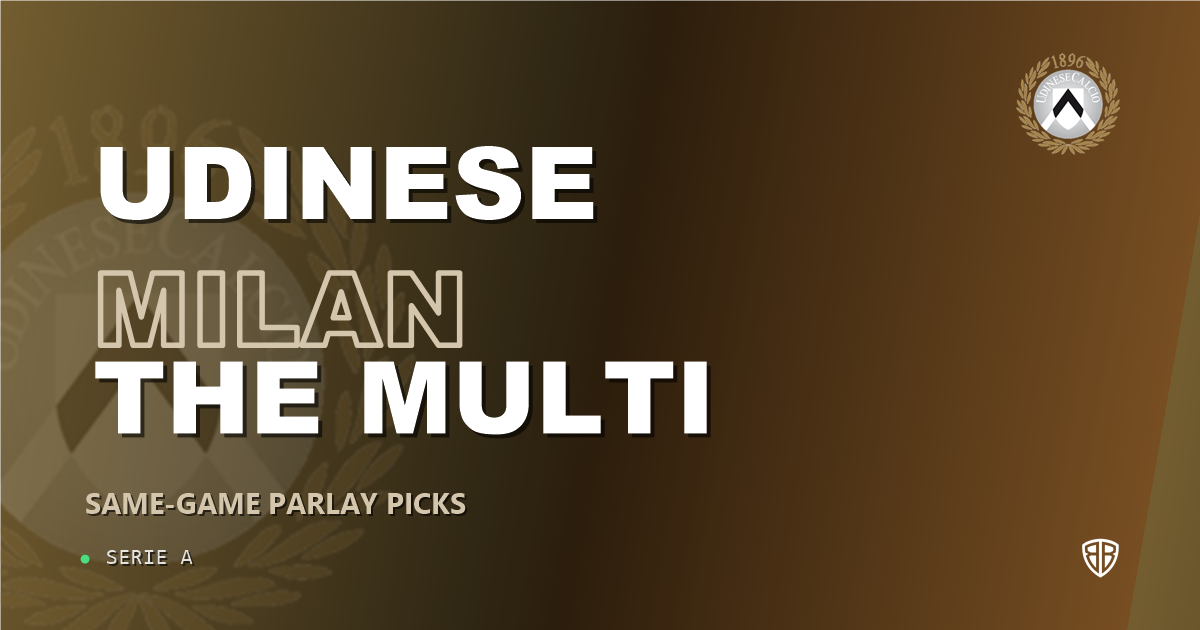 Udinese vs AC Milan Prediction & Same Game Parlay picks