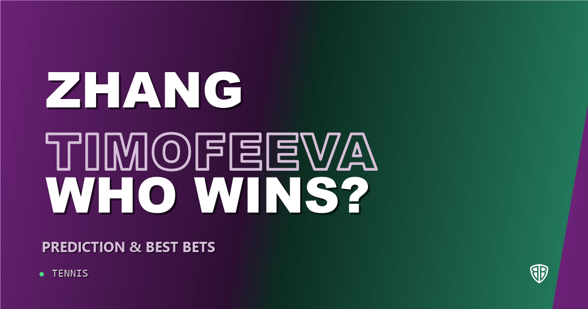 Shuai Zhang vs Maria Timofeeva Prediction & Picks: Don't Miss These Odds