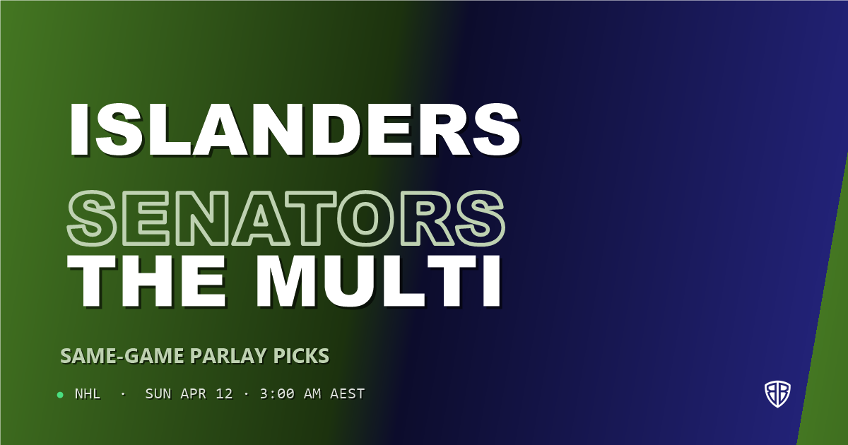 New York Islanders vs Ottawa Senators Prediction & Same Game Parlay picks (Top SGP): High-Value Opportunity