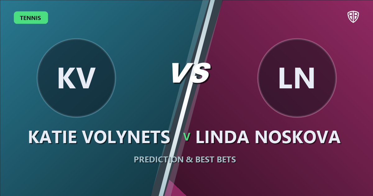 Katie Volynets vs Linda Noskova Prediction & Picks: Analytics Breakdown