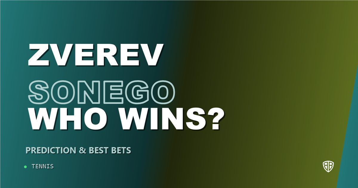 Alexander Zverev vs Lorenzo Sonego Prediction & Picks: Full Match Breakdown & Bets