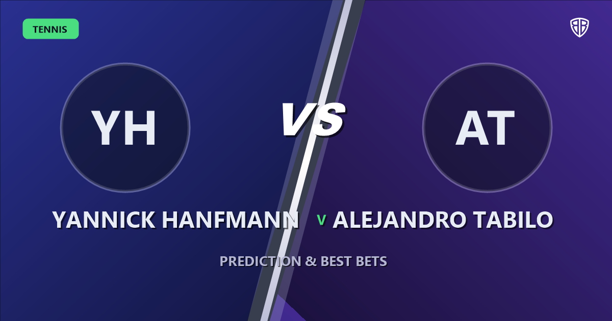Yannick Hanfmann vs Alejandro Tabilo Prediction & Picks: Full Match Breakdown & Bets