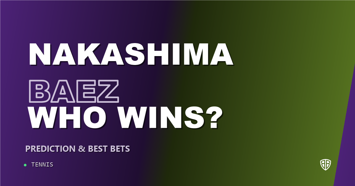 Brandon Nakashima vs Sebastian Baez Prediction & Picks: Winning Game Angles
