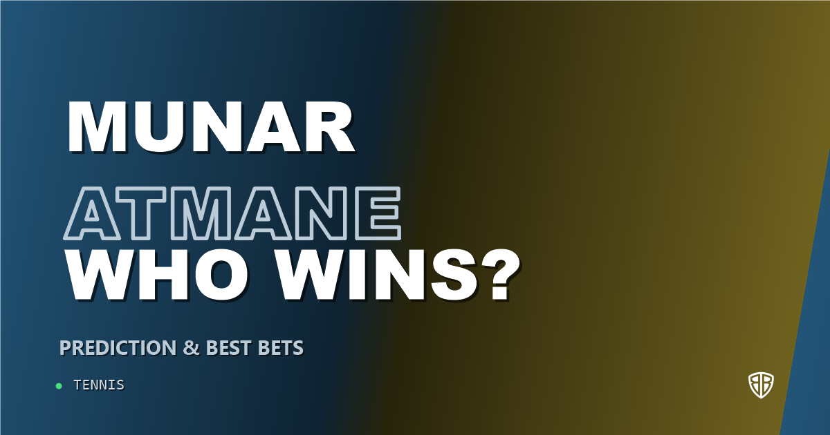Jaume Munar vs Terence Atmane Prediction & Picks: Smart Betting Angles