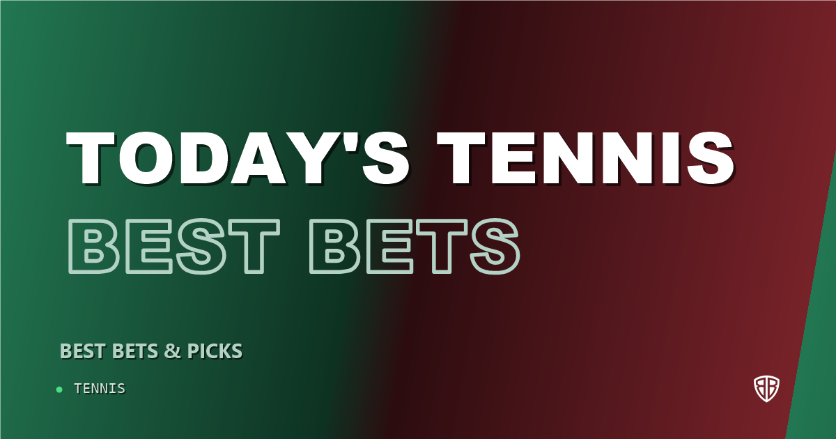 Today's Tennis Best Bets (Saturday 08/29 Slate)