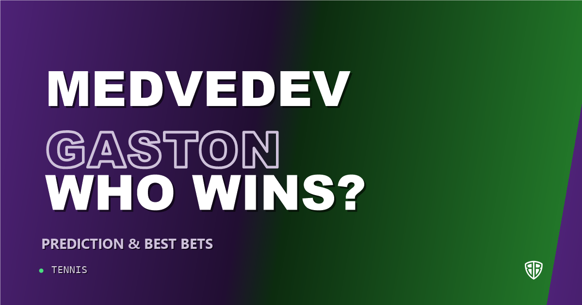 Daniil Medvedev vs Hugo Gaston Prediction & Picks: Odds Analysis & Top Props