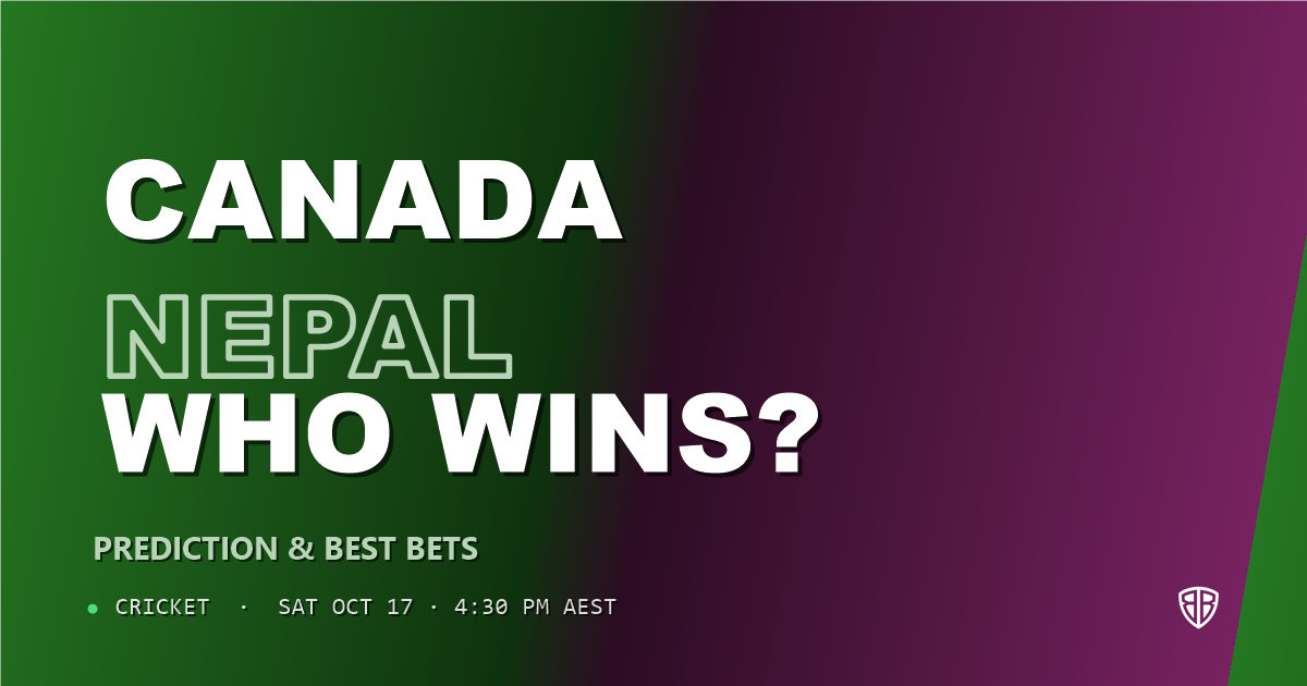 Canada vs Nepal Prediction & Picks, October 17, 2026