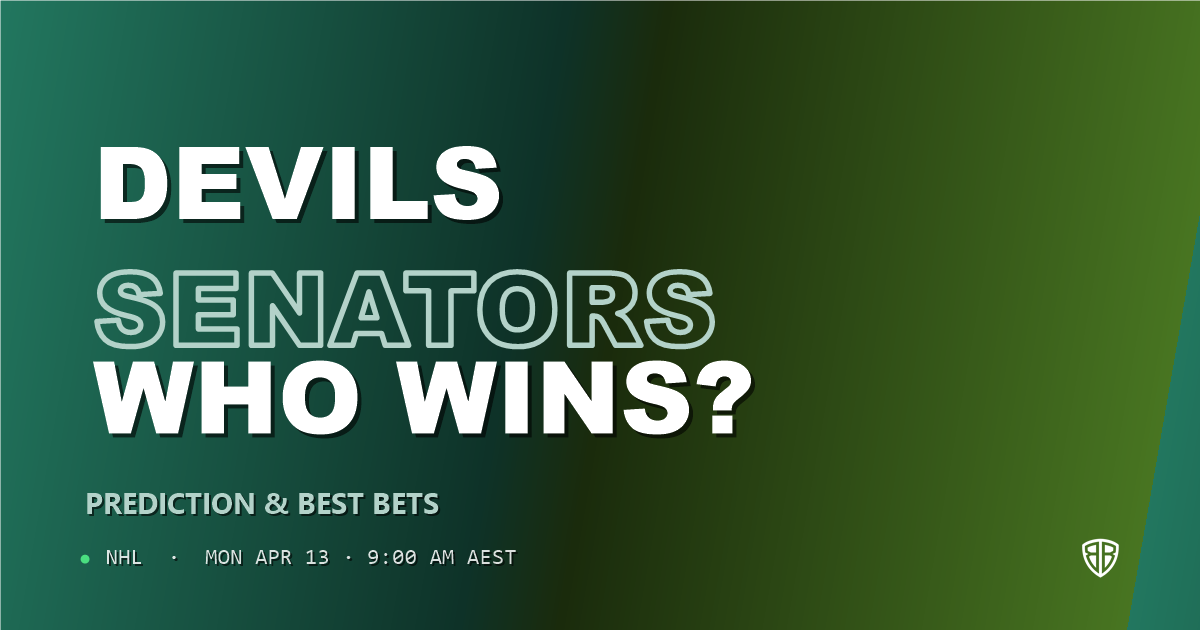 New Jersey Devils vs Ottawa Senators Prediction & Picks (Nico Daws Key Factor): Winning Game Angles