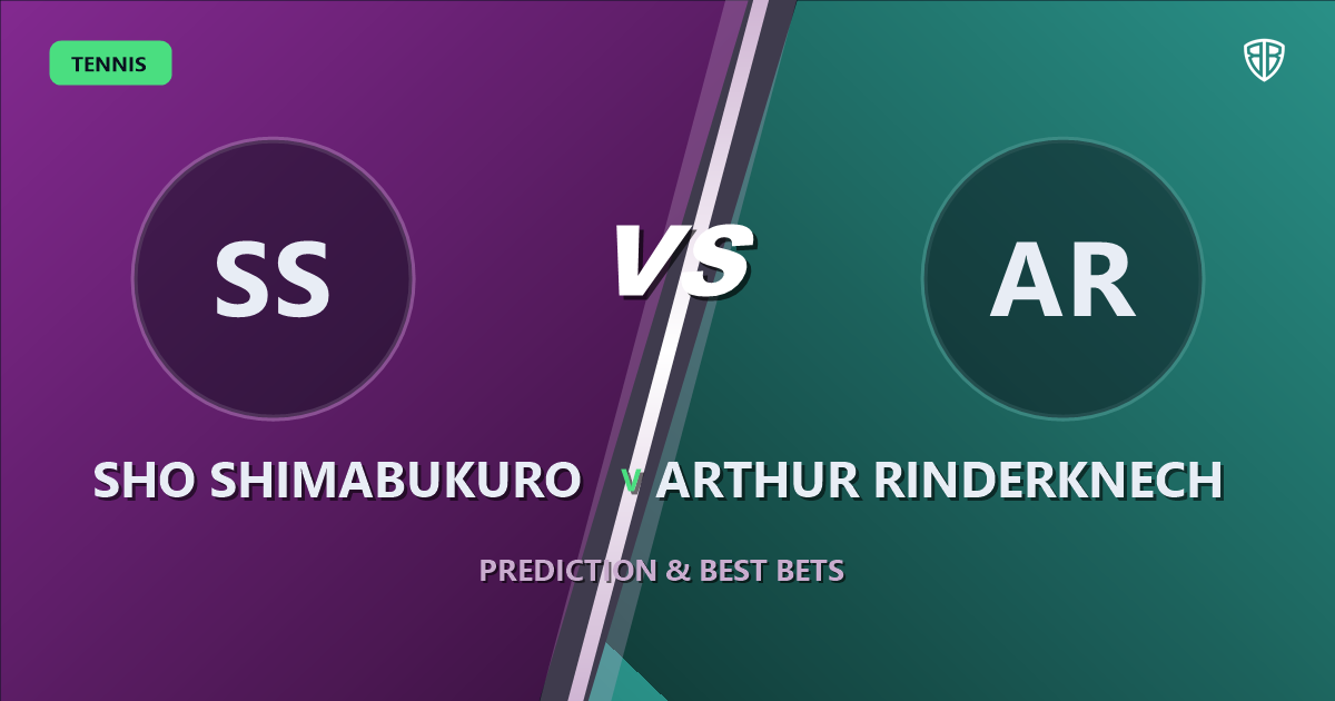Sho Shimabukuro vs Arthur Rinderknech Prediction & Picks: Stat-Based Insights