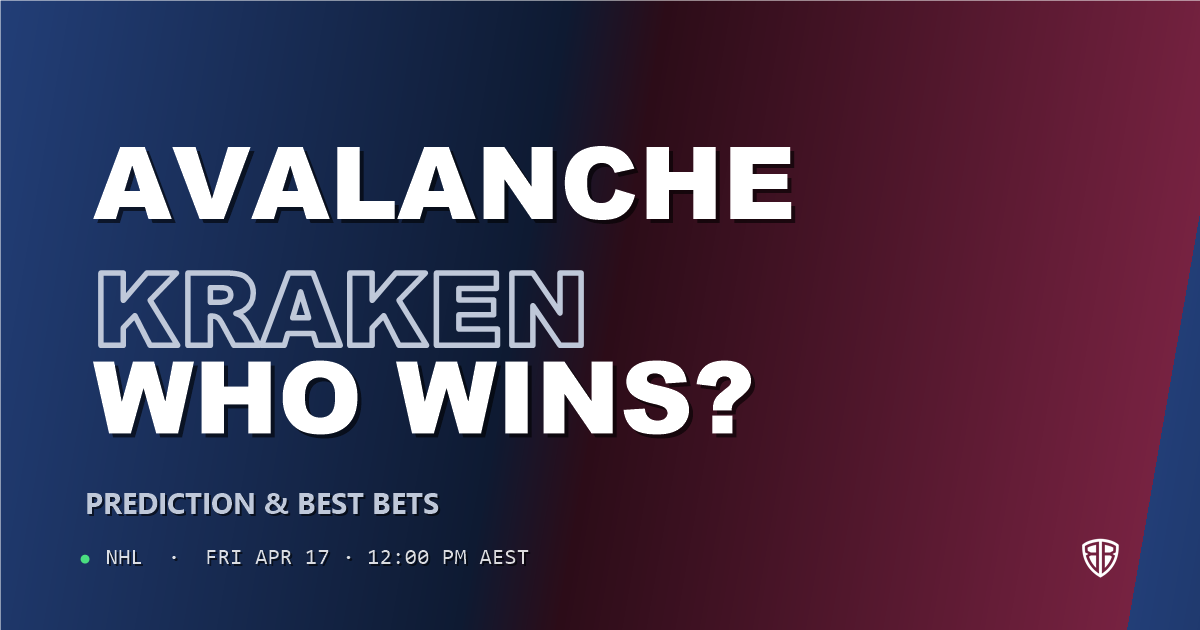 Colorado Avalanche vs Seattle Kraken Prediction & Picks: Stat-Based Insights