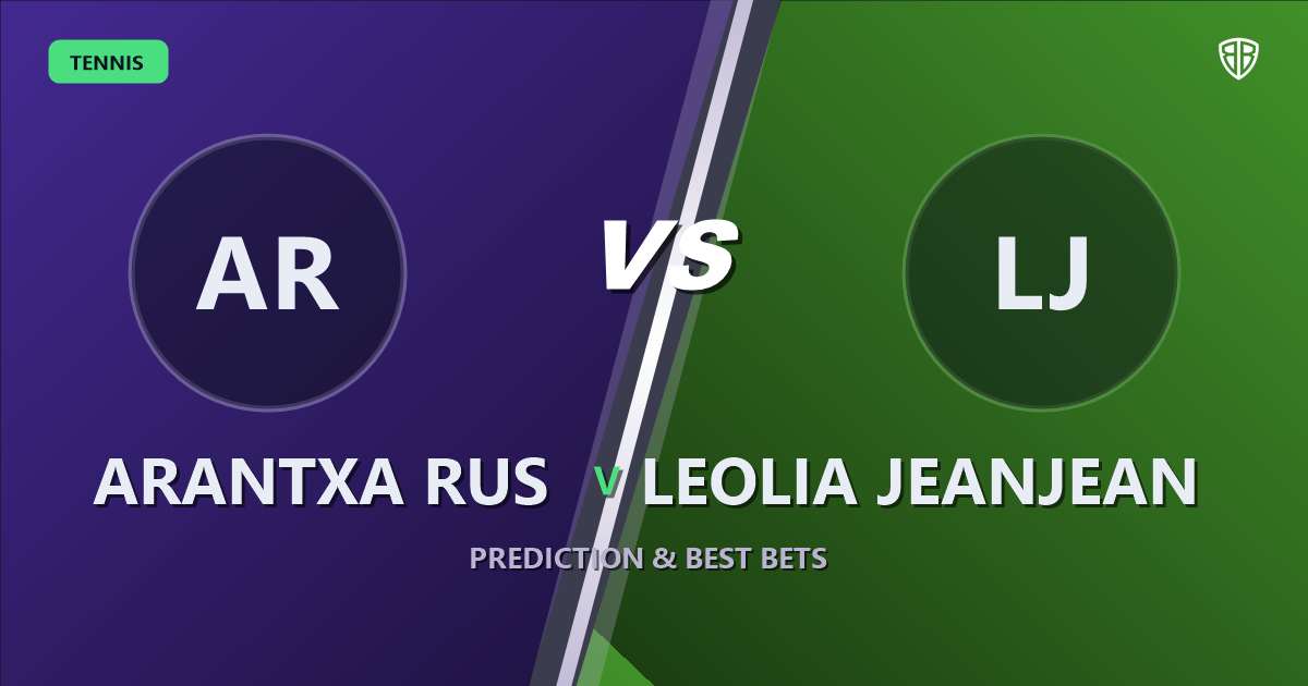 Arantxa Rus vs Leolia Jeanjean Prediction & Picks: Full Match Breakdown & Bets