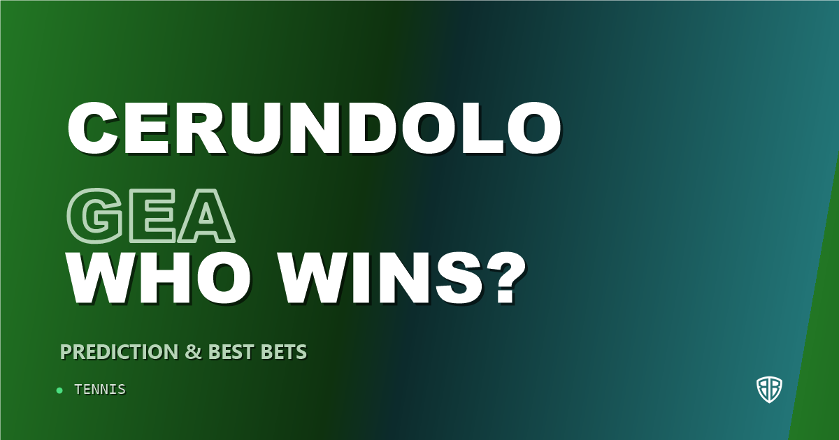 Juan Manuel Cerundolo vs Arthur Gea Prediction & Picks: Don't Miss These Odds