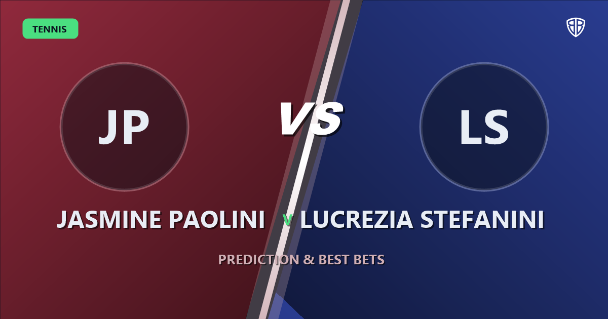 Jasmine Paolini vs Lucrezia Stefanini Prediction & Picks: Stat-Based Insights
