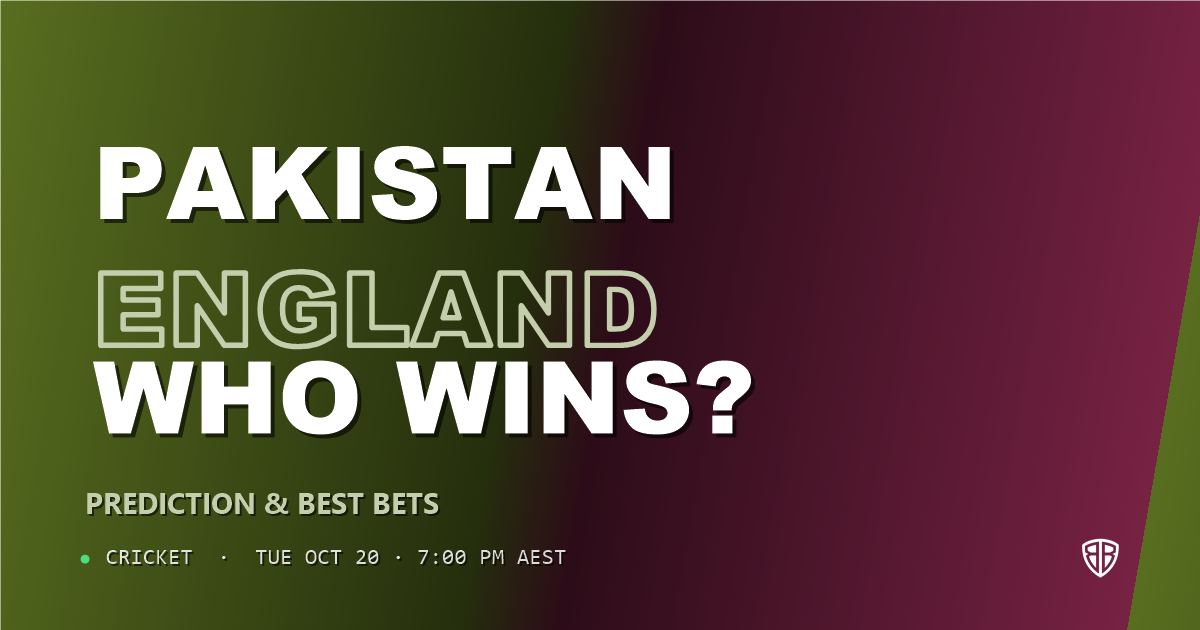 Pakistan vs England Prediction & Picks, October 20, 2026